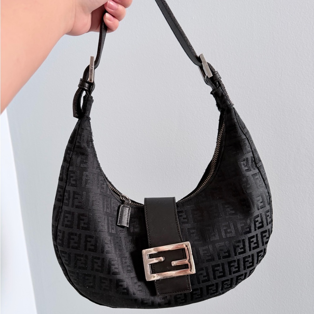 Fendi Zucca Shoulder Bag